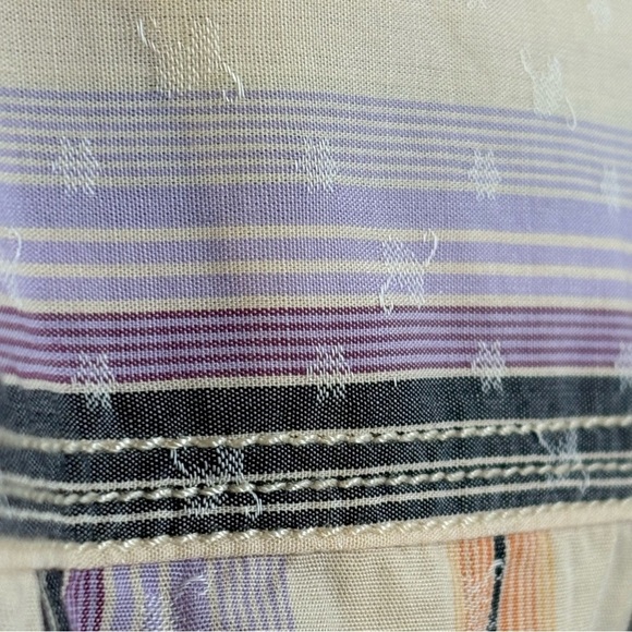 TOMMY BAHAMA Jeans Bars Stripes Sunburst Cotton L/S Button Down Shirt XXL NWT - Picture 15 of 15